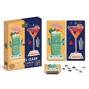 ($8) Cocktail Clash: Pina Colada vs Manhattan (Jigsaw Duel)